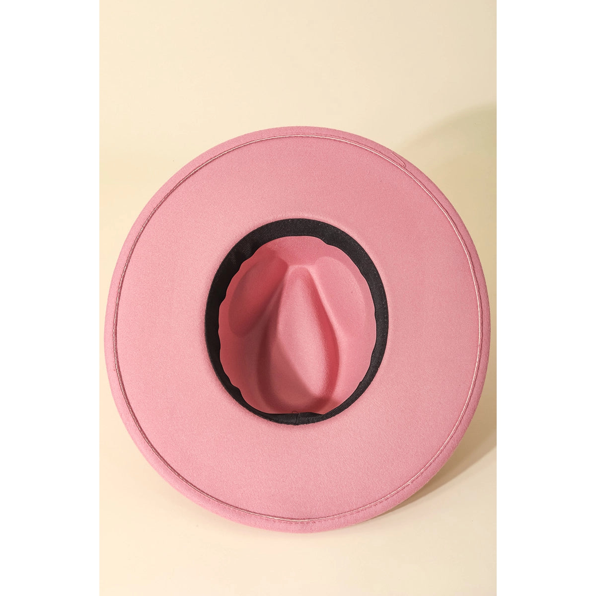 Celeste Ribbon Fedora Hat - Pink